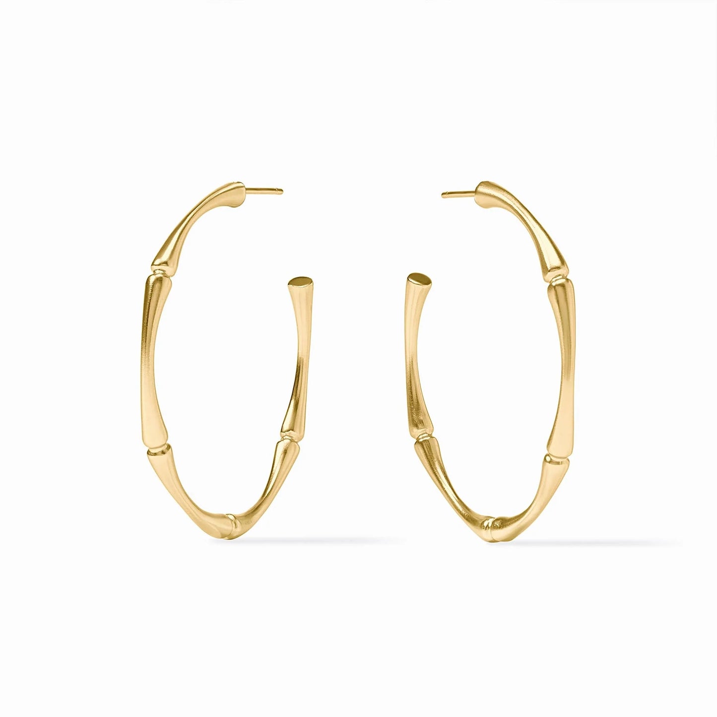 Julie Vos - Earring - Bamboo Hoop - Large - Findlay Rowe Designs