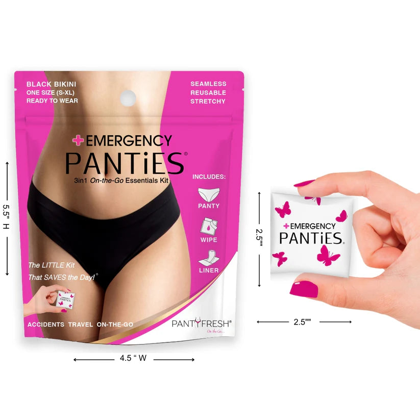 Panty Fresh - Emergency Panties Bikini - One Size (S-XL) - Findlay Rowe Designs