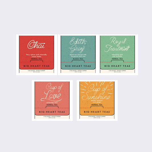 Big Heart Tea - Tea for Two - 2pack Tea Bag - Findlay Rowe Designs