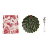 Mud Pie - Appetizer Set - Holly and Toile
