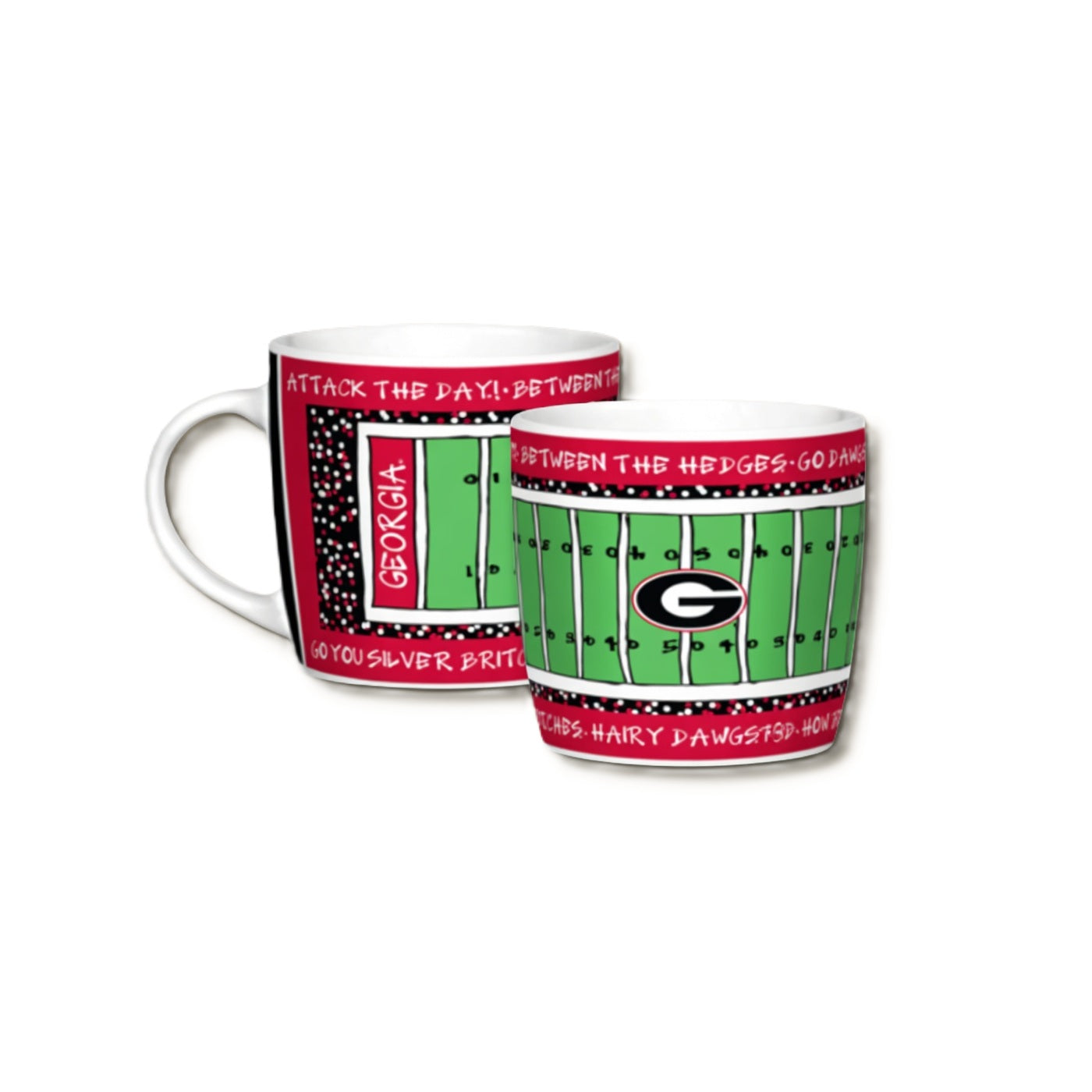 Magnolia Lane - Traditions Mug Stadium - Georgia Bulldogs - Findlay Rowe Designs