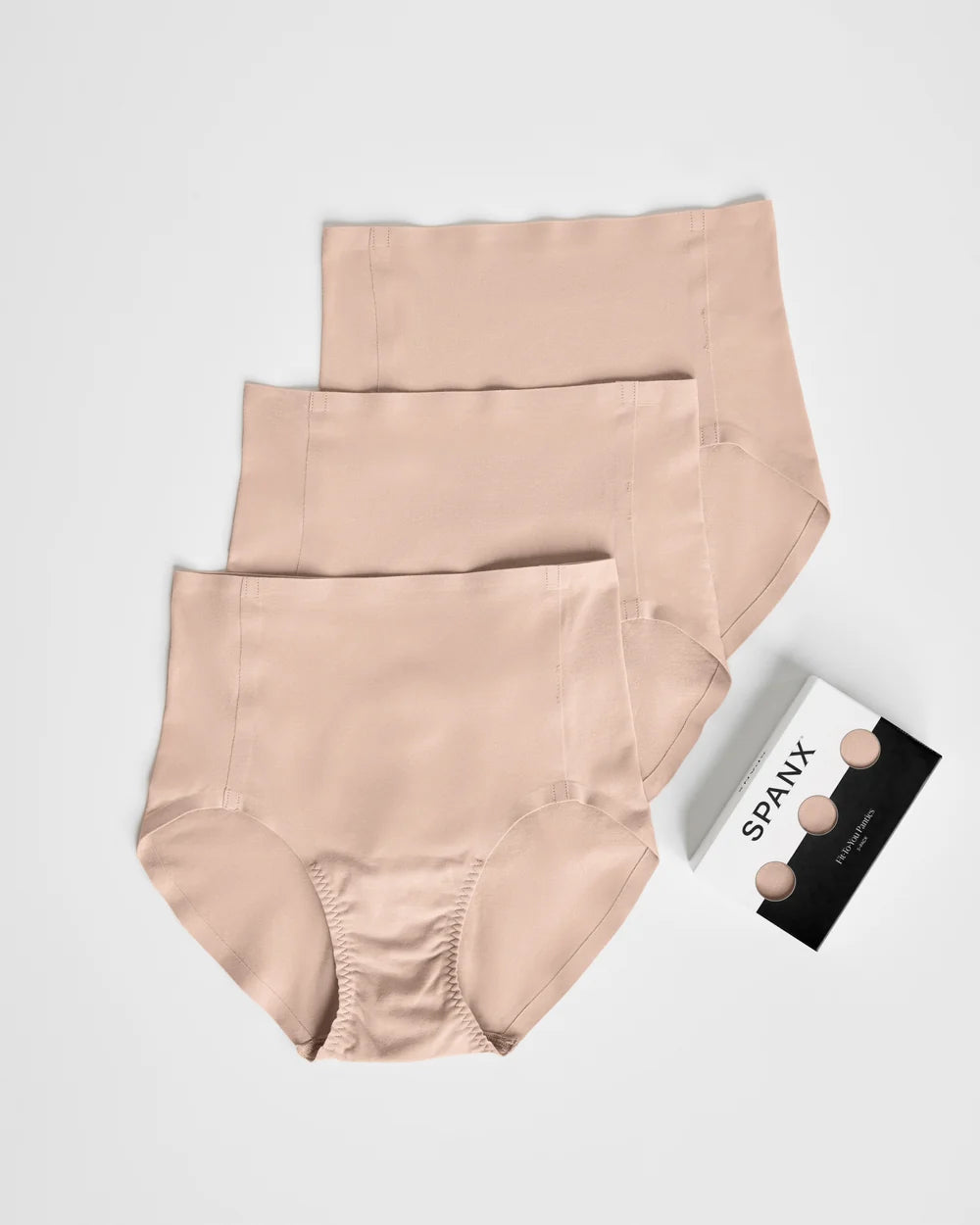 Spanx - Panties - Fit For You - Toasted Oat - 3pk