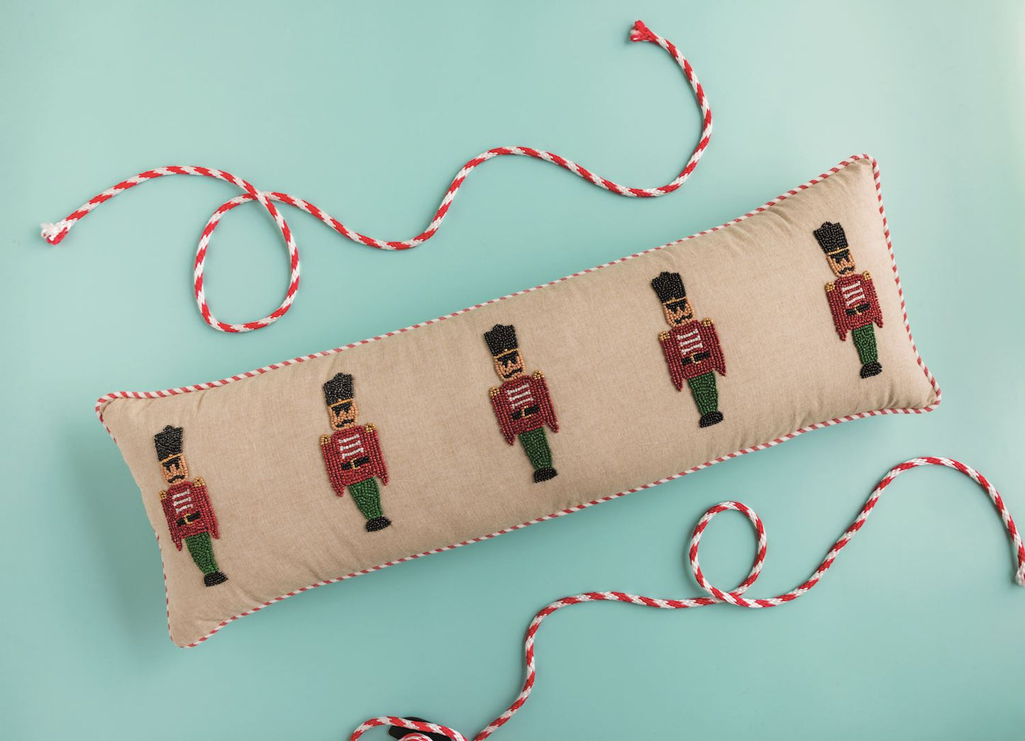 Mud Pie - Pillow - Long Beaded Nutcracker - Findlay Rowe Designs