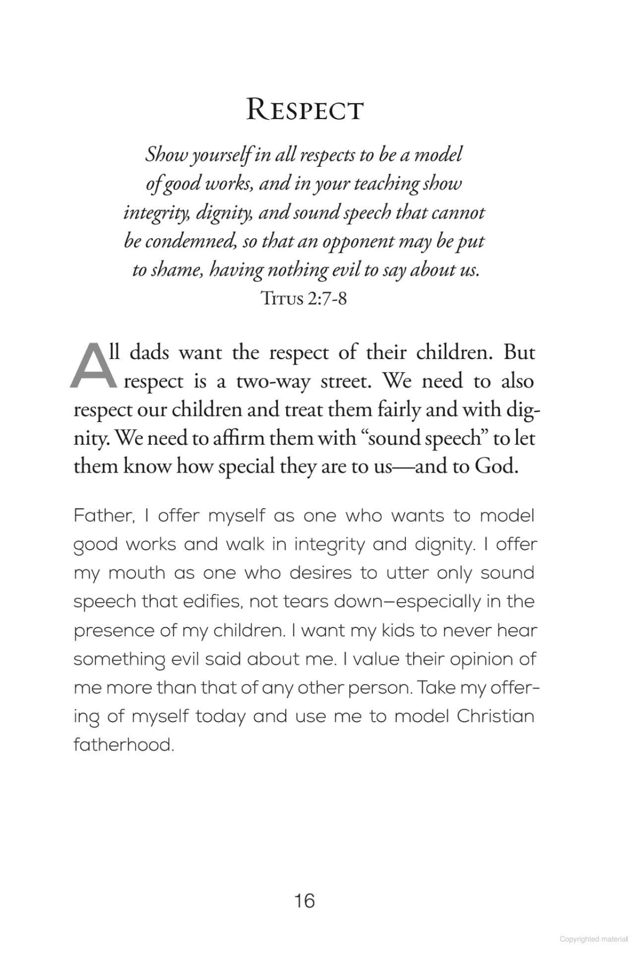 One-Minute Prayers for Dads - Findlay Rowe Designs