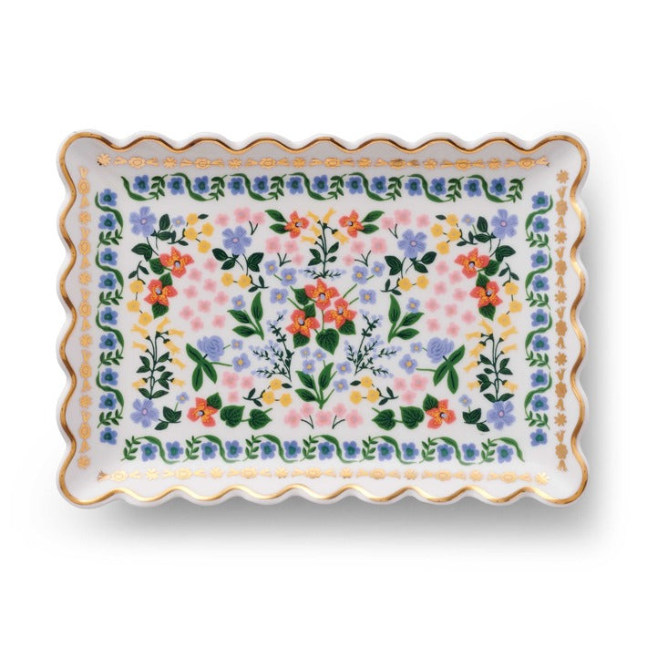 Rifle Paper Co. - Porcelain Catchall Tray - Wildwood - Findlay Rowe Designs