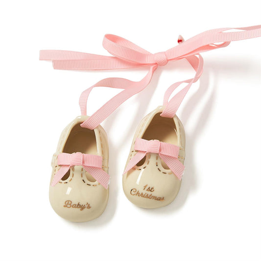 Ornament - Baby's First Christmas - Baby Shoes