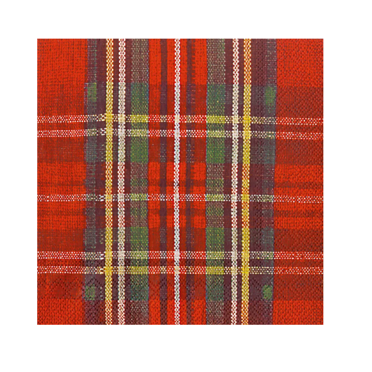 Cocktail Napkins - Classic Check Christmas - Findlay Rowe Designs