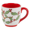 Glory Haus - Mug - Red Bird Cardinal with Holly