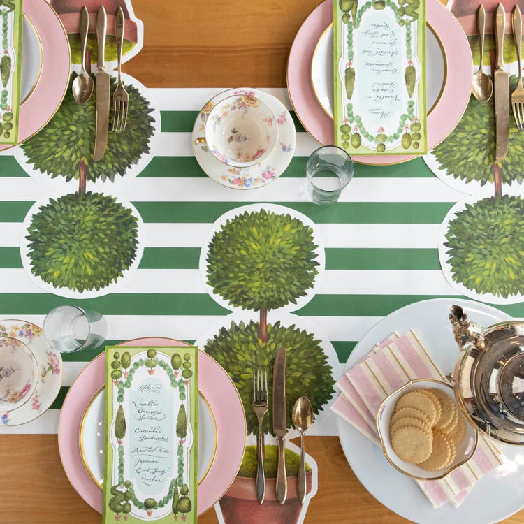 Hester & Cook - Placemat - Die-Cut Topiary Pair - Findlay Rowe Designs