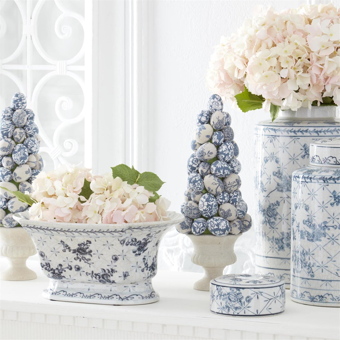 Hydrangea Stem- 20 Inch Pink Real Touch - Findlay Rowe Designs