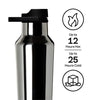 Corkcicle - 20oz Sport Canteen - Metallic Tungsten - Findlay Rowe Designs