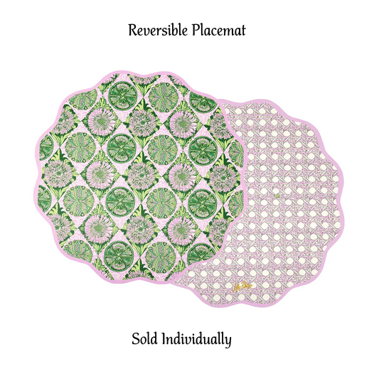 Lilly Pulitzer - Reversible Placemat - Tropical Tiles
