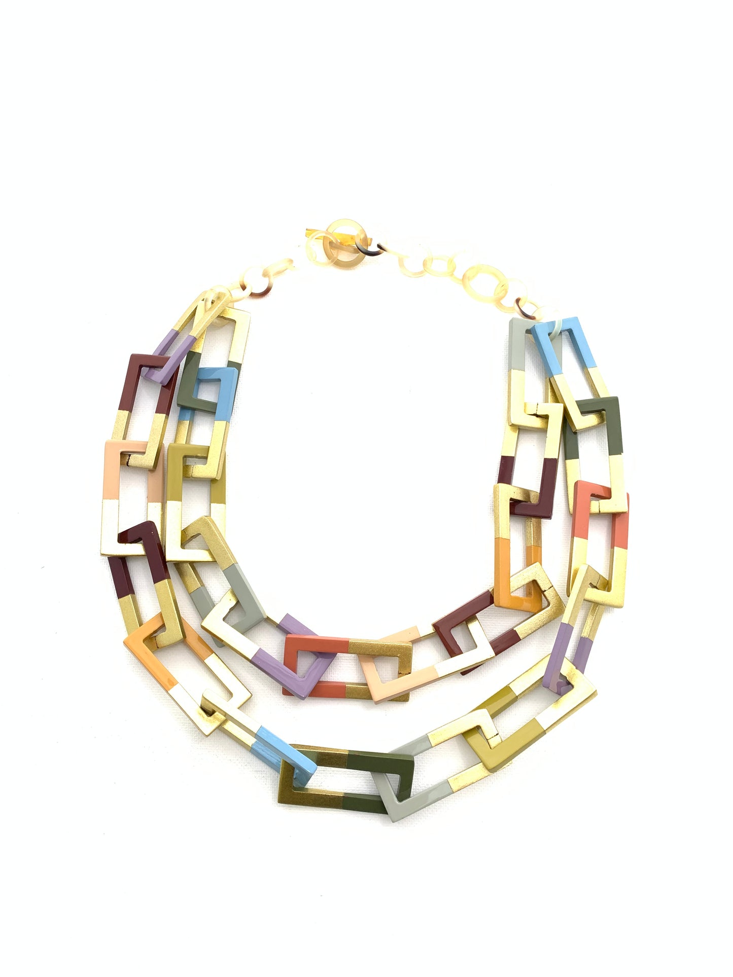 Accessory Jane - Necklace - Olivia Lacquered - Neutrals - Findlay Rowe Designs