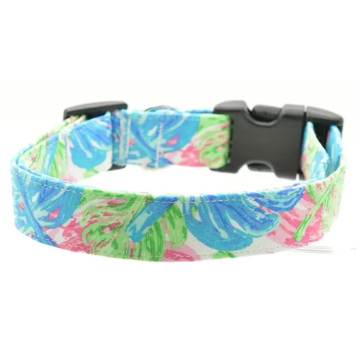 Dog Collar - Lily Palms - Findlay Rowe Designs