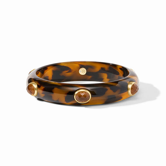 Julie Vos - Bangle - Carnaby Stone - Tortoiseshell - Findlay Rowe Designs