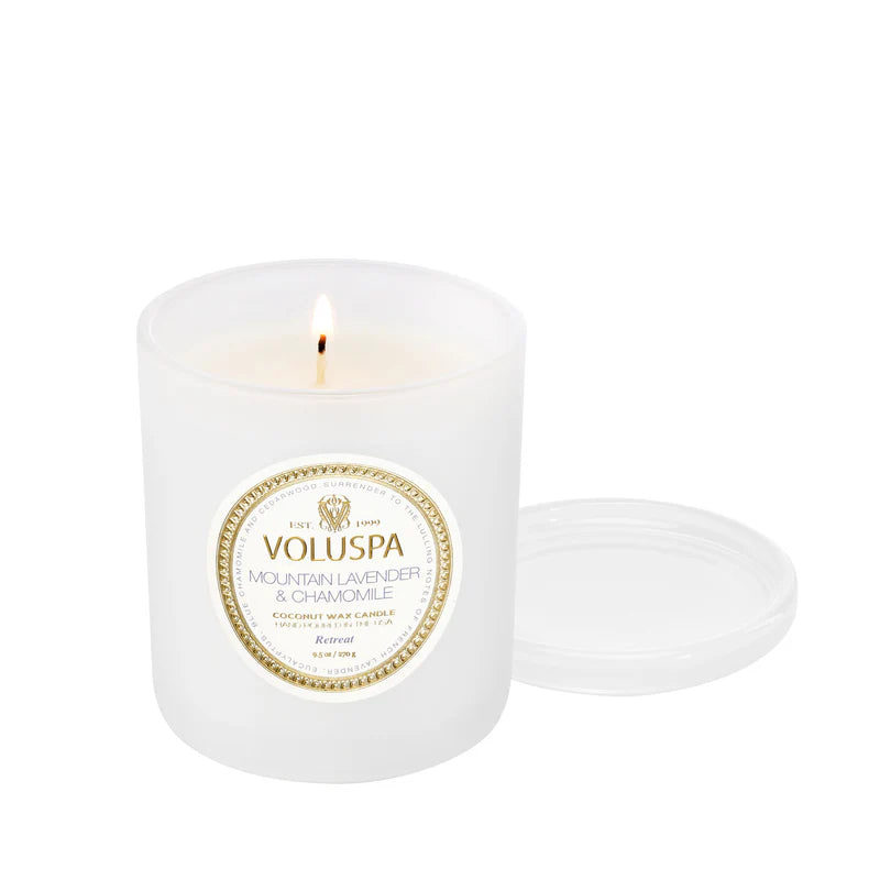 Voluspa - Classic Candle - Mountain Lavender Chamomile - Findlay Rowe Designs