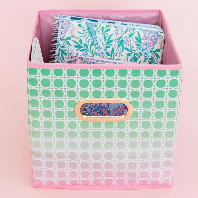 Lilly Pulitzer - Collapsible Cube Storage Bin - Findlay Rowe Designs