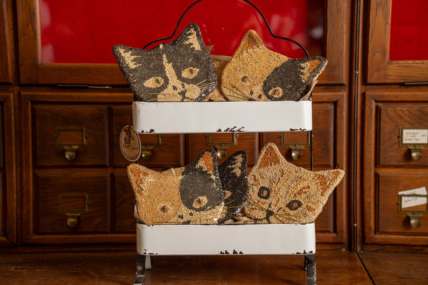 Mr. Bird - Bird Seed Cat Cookies - Findlay Rowe Designs