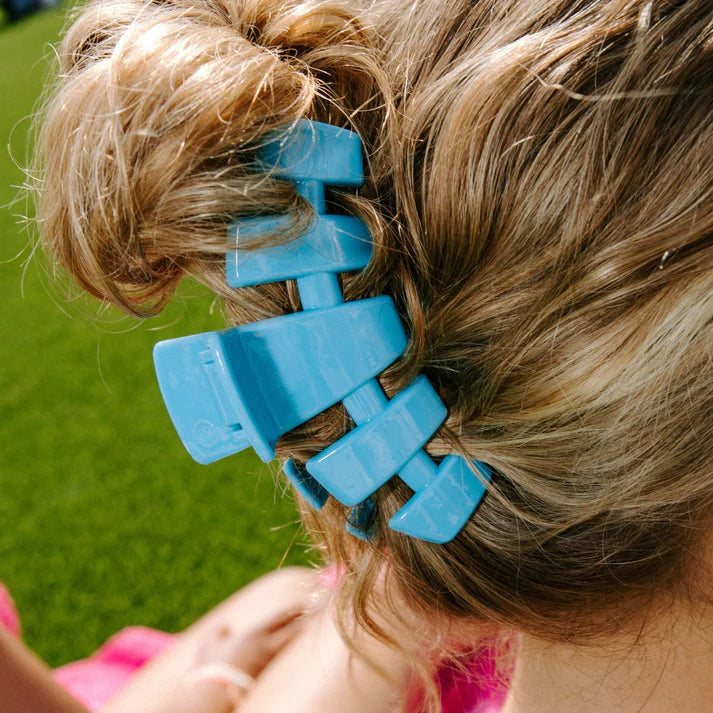 Teleties - Classic Large Claw Hair Clip - Summer Sky - Findlay Rowe Designs