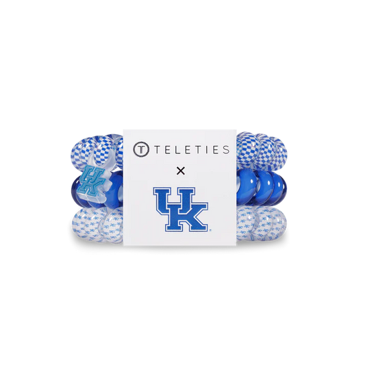 Teleties - Large Hair Ties - University of Kentucky - Findlay Rowe Designs