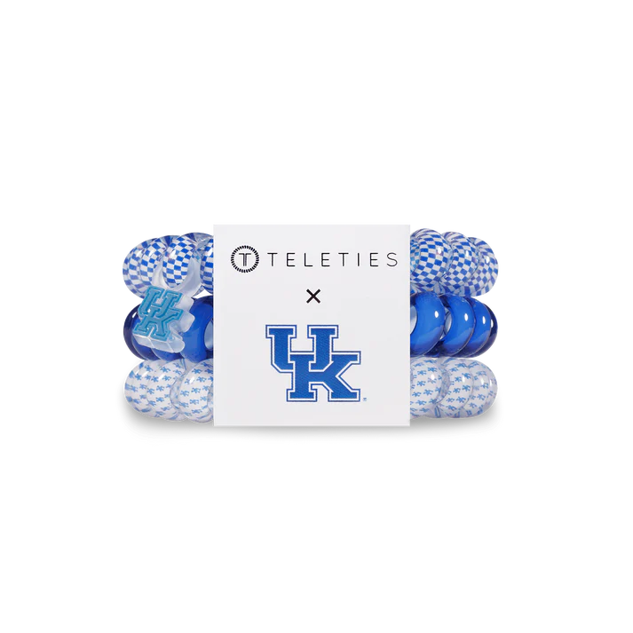 Teleties - Large Hair Ties - University of Kentucky - Findlay Rowe Designs