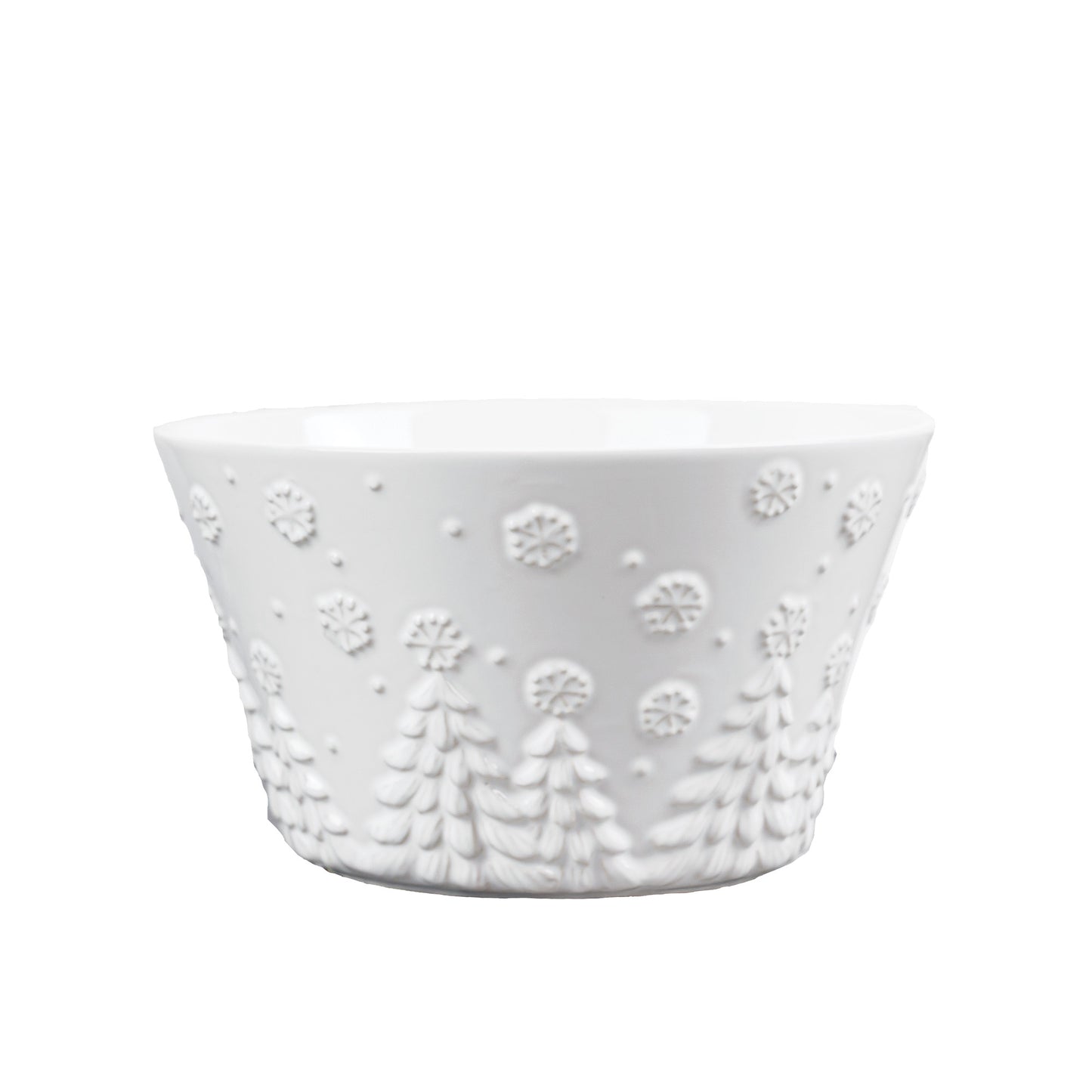Temp-Tations - 3Qt Serving Bowl - Frosty Forest