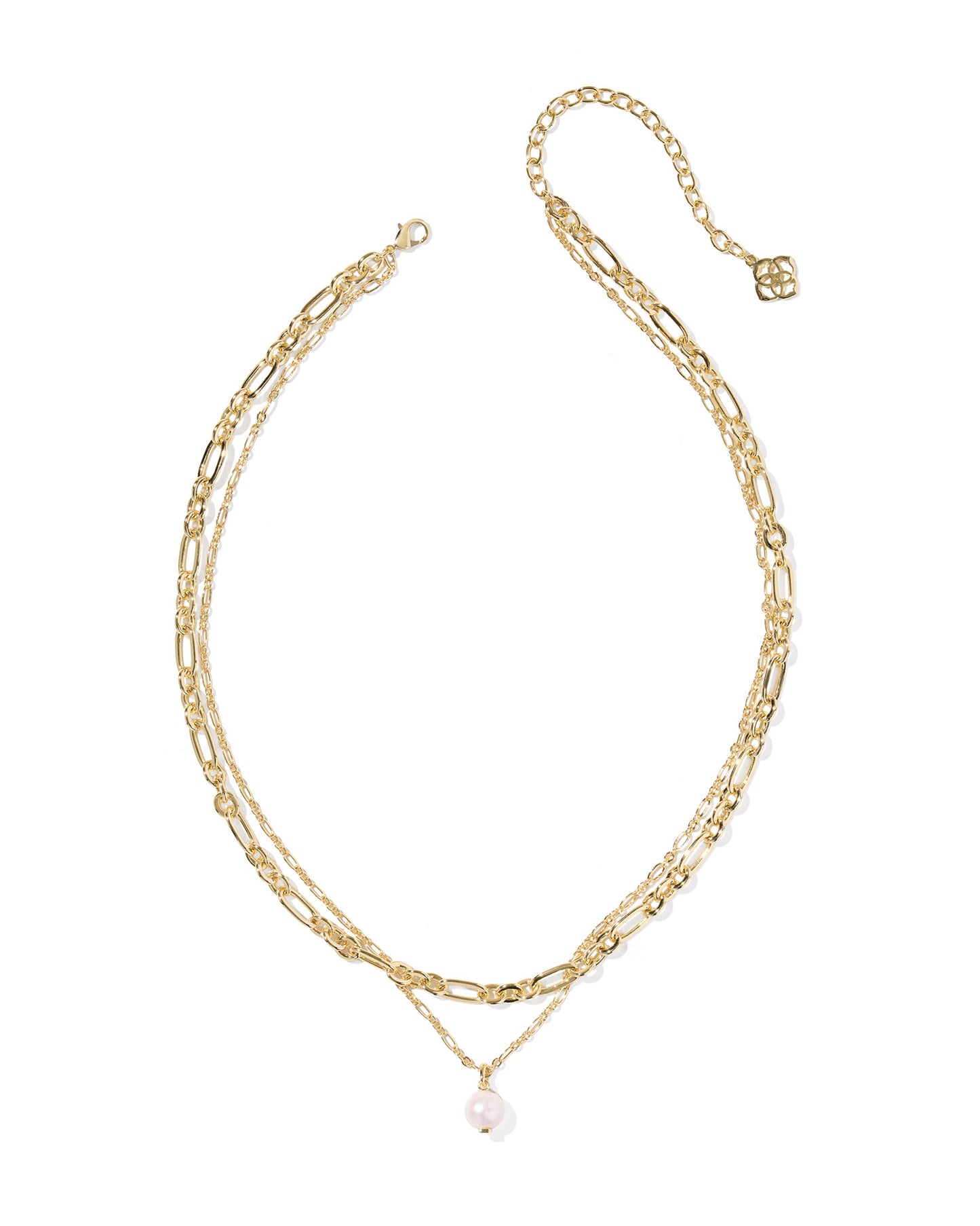 Kendra Scott - Necklace - Ashton Multi Strand - Gold Freshwater Cultured Pearl - Findlay Rowe Designs