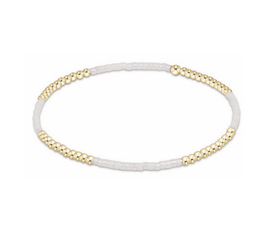 Enewton - Hope Blissful Bracelet - Silky White - Findlay Rowe Designs