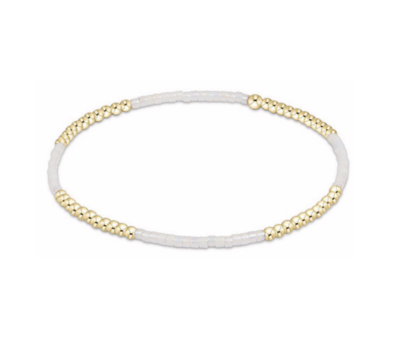 Enewton - Hope Blissful Bracelet - Silky White - Findlay Rowe Designs