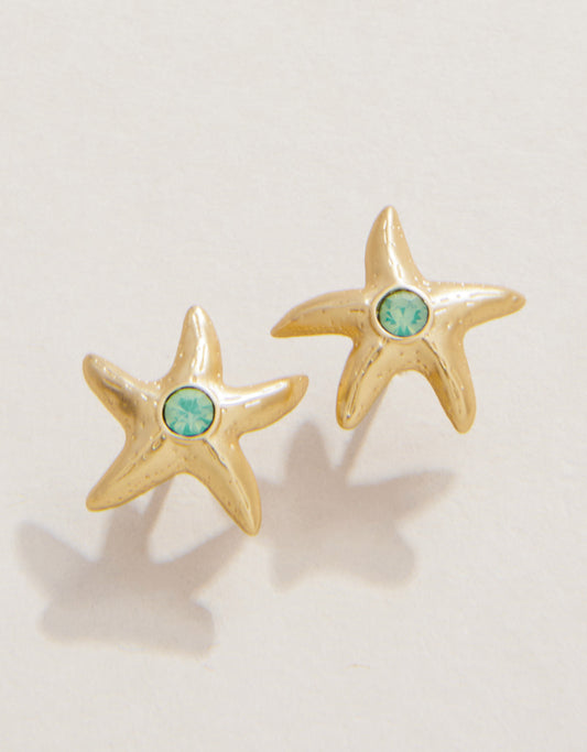 Spartina - Sea La Vie - Earring - Gold Friendship Starfish - Findlay Rowe Designs