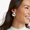 Julie Vos - Earring - Avalon Doorknocker - Silver - Findlay Rowe Designs