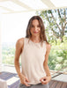 Barefoot Dreams -  Ribbed Tank - CozyChic Ultra Lite® - Sand Dune - Findlay Rowe Designs