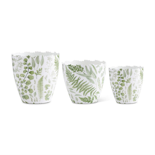Fern Enameled Pots - Findlay Rowe Designs