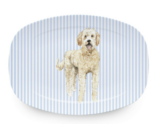 Mariposa- Best Friends Goldendoodle Platter
