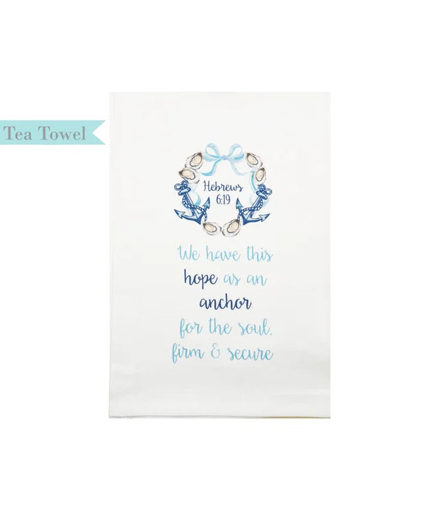 Standing on the Word - Flour Sack Tea Towel - Findlay Rowe Designs