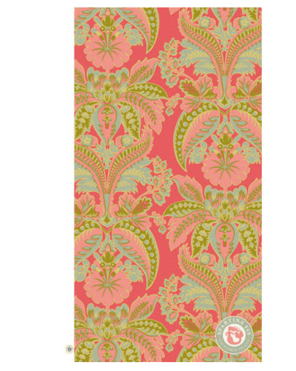 Spartina - Beach Towel - River Club Damask Red - Findlay Rowe Designs