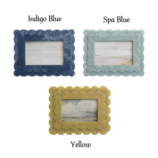 4x6 Frame - 2-Layer Scalloped - Findlay Rowe Designs