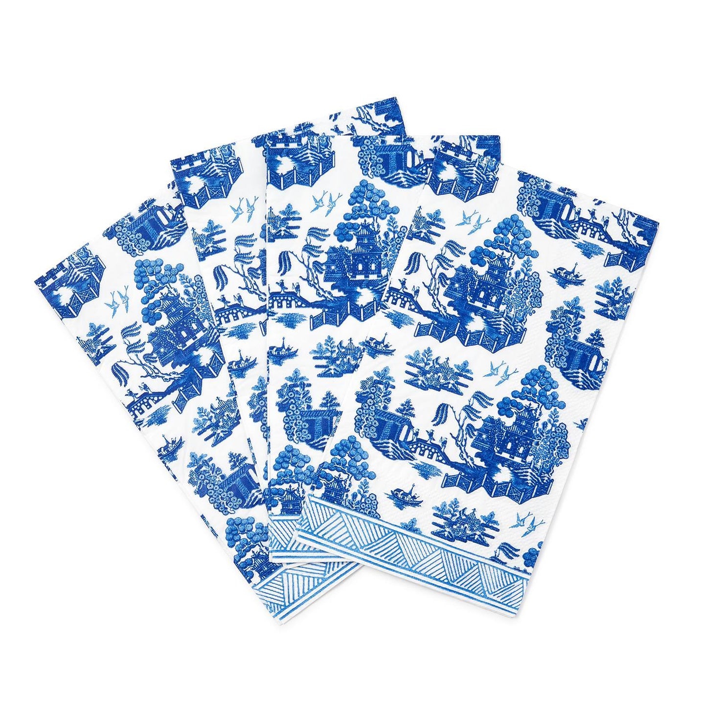 Guest Towel Napkin - Blue Willow - Findlay Rowe Designs