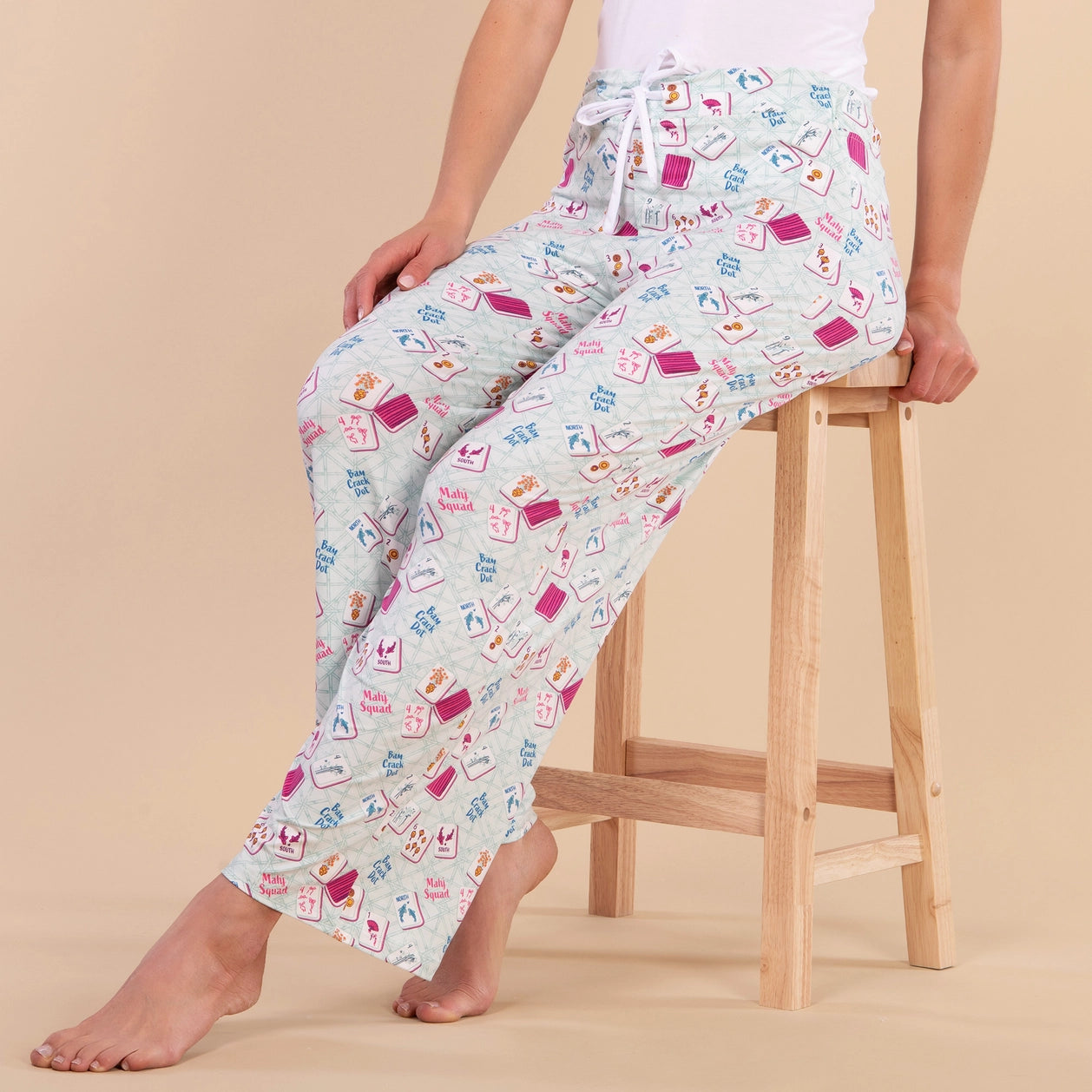 Amanda Blu - PJ Pant - Mahjong Squad - Findlay Rowe Designs
