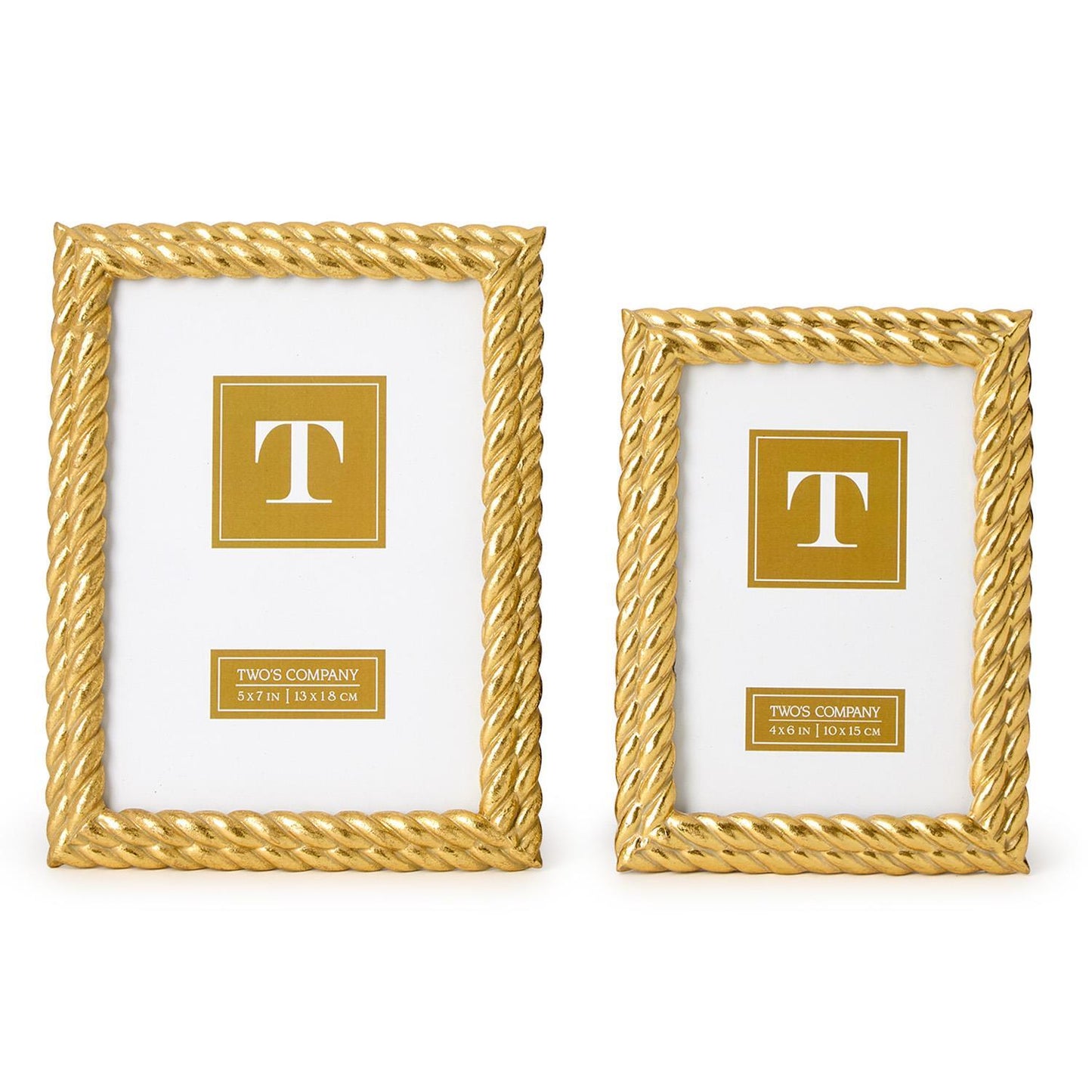 Frame - Double Rope - Gold - Findlay Rowe Designs