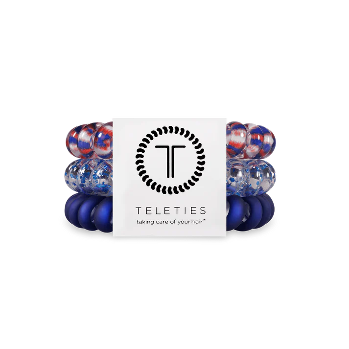 Teleties - Large Hair Ties - Fire-workin' it - Findlay Rowe Designs