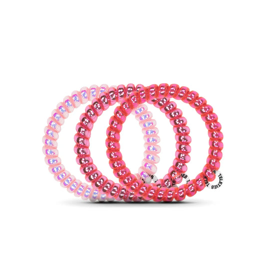 Teleties - Hair Ties - Think Pink - Findlay Rowe Designs