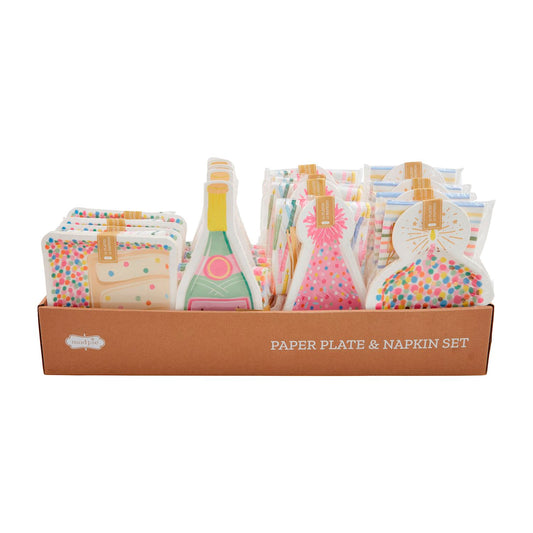 Mud Pie - Paper Plate Set - Birthday - Findlay Rowe Designs