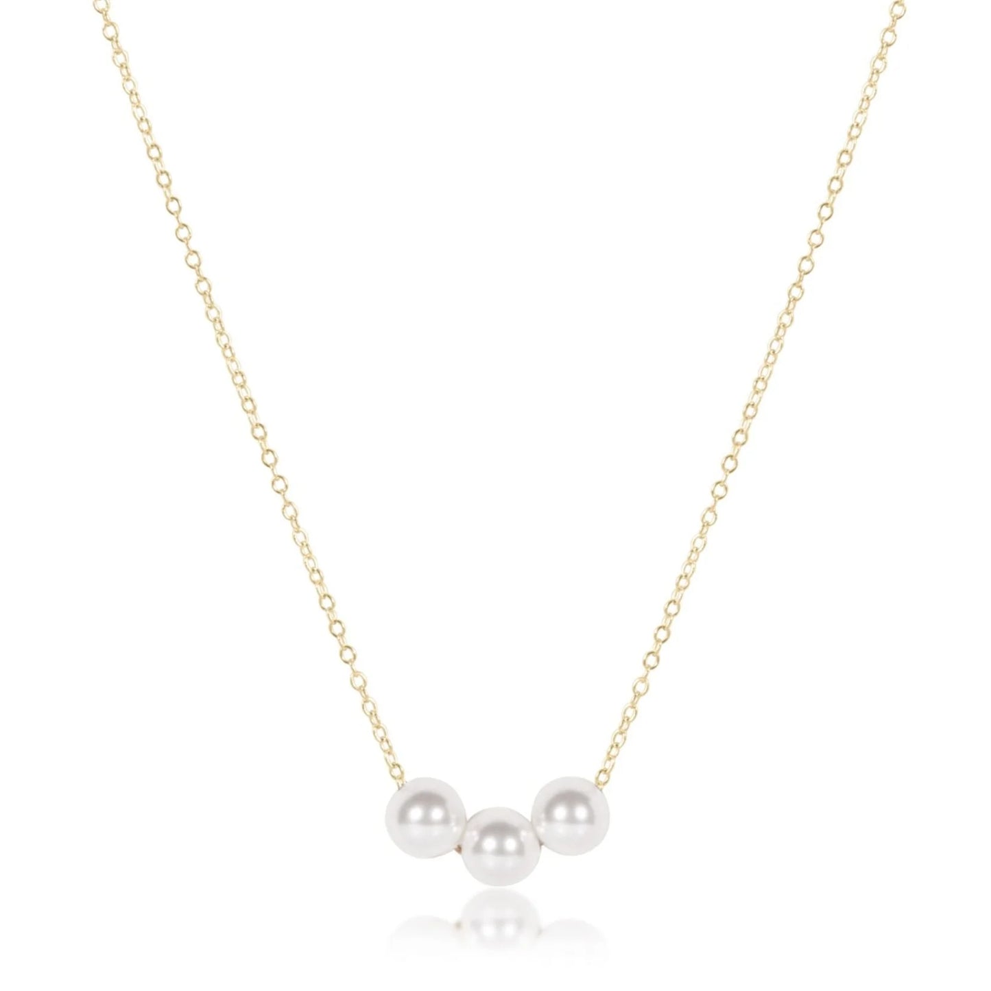 Enewton- 16" necklace gold - joy pearl