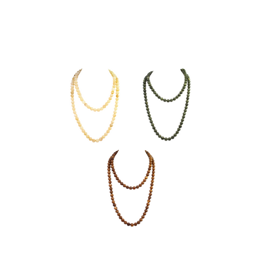 Caroline Hill - Necklace - Lithgow Marble Beaded Layered - Assorted - Findlay Rowe Designs