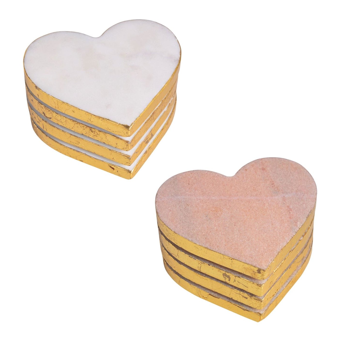 Mud Pie - Heart Coaster Set - Findlay Rowe Designs