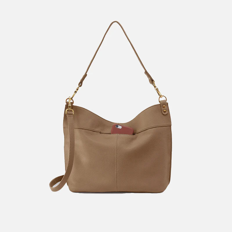 Hobo - Pier Shoulder Bag - Pebbled Leather - Cedar Sagebrush - Findlay Rowe Designs
