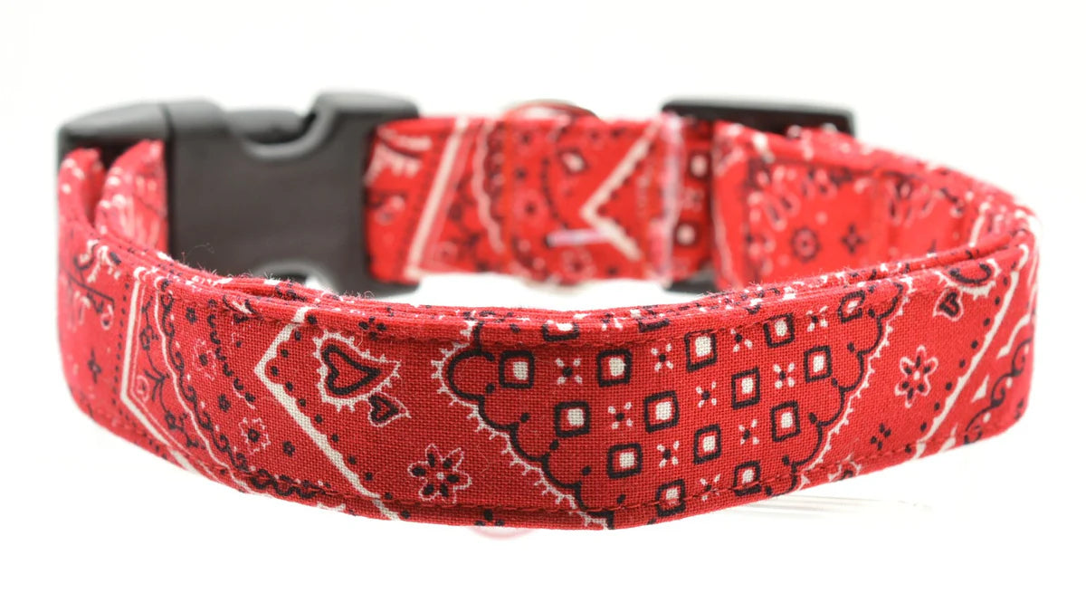 Dog Collar World - Red Bandana - Findlay Rowe Designs