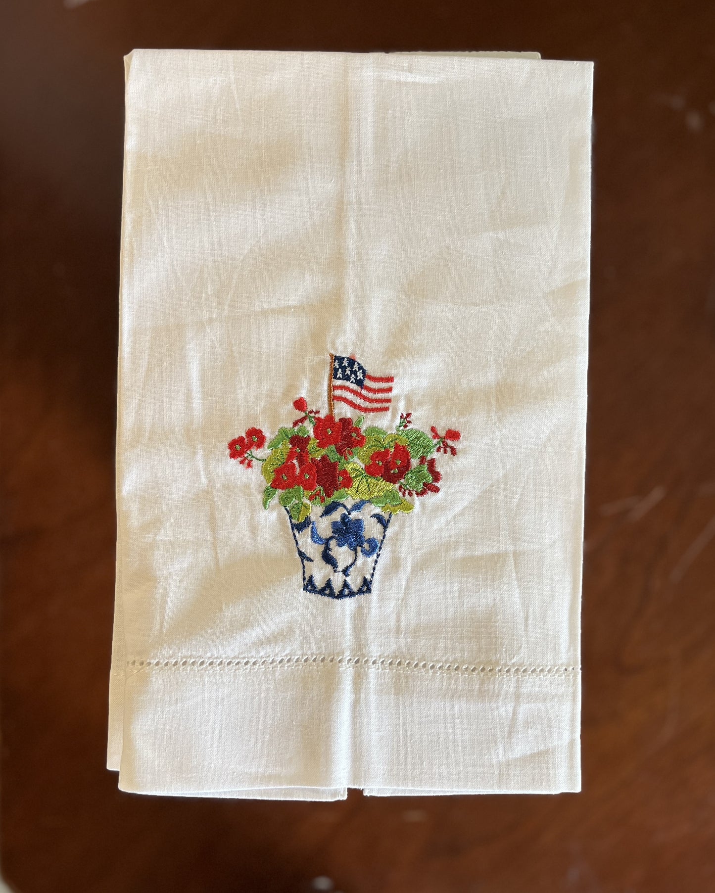 Towel - Cloth - Patriotic Chinoiserie - Findlay Rowe Designs