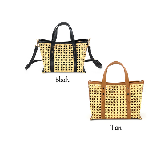 B&C Bags - Lara Bag - Rattan - Findlay Rowe Designs